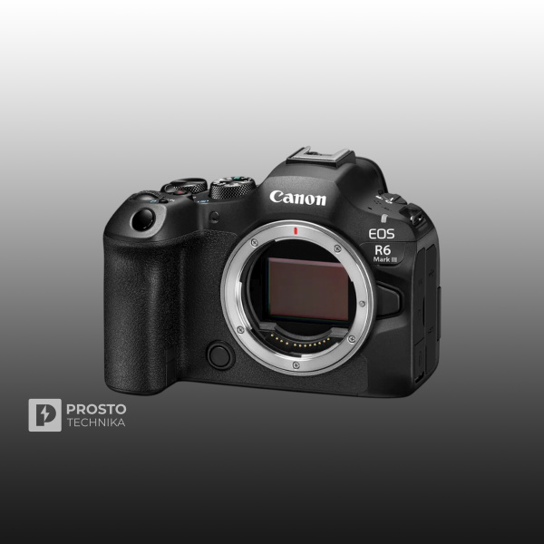 Фотоаппарат Canon EOS R6 Mark III Body, черный